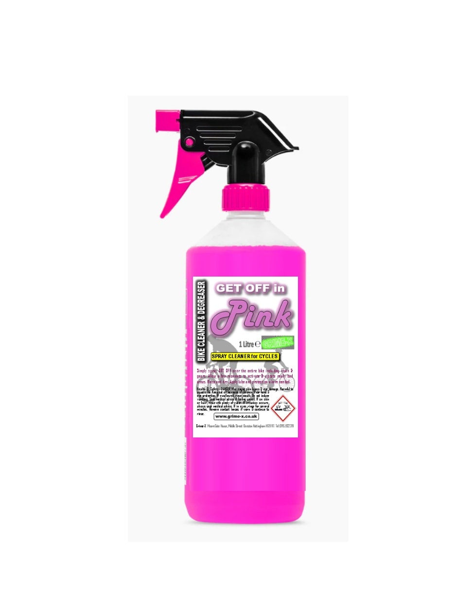 Pink bike cleaner discount